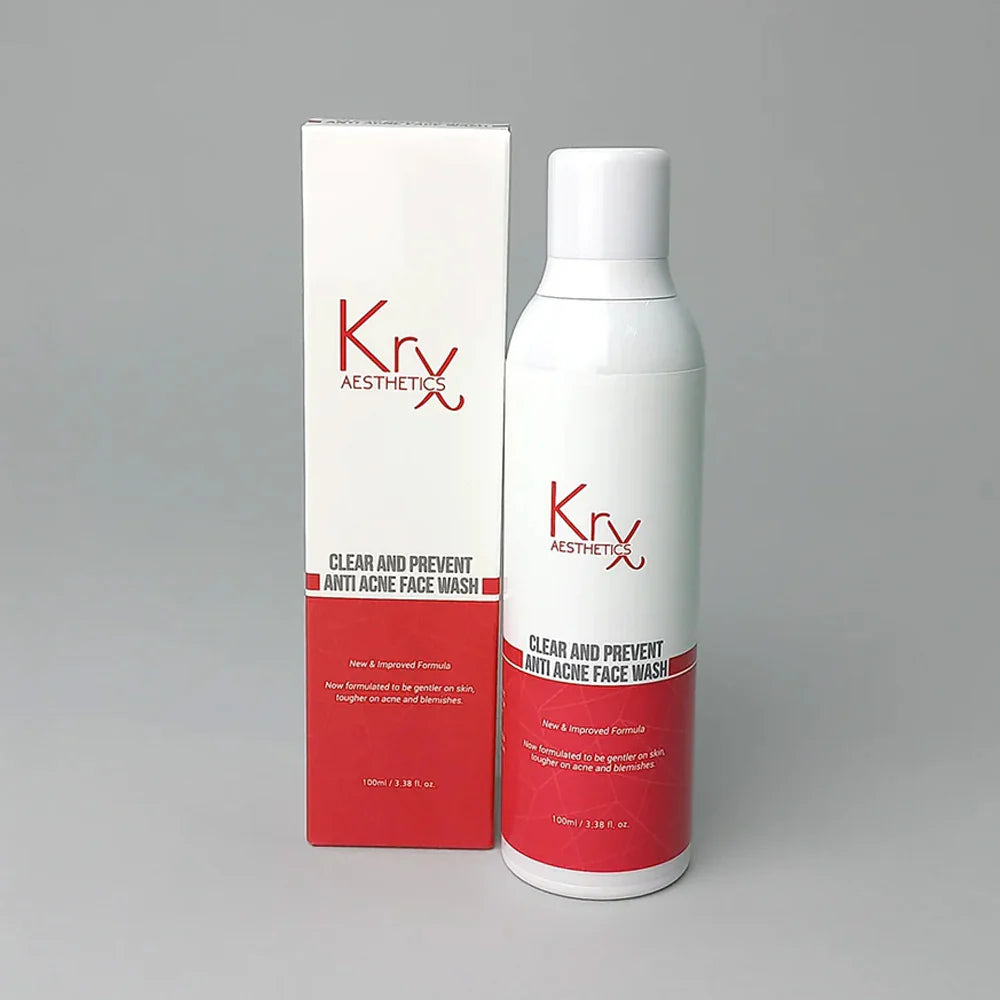 KrX Clear + Prevent Anti Acne Face Wash 100ml