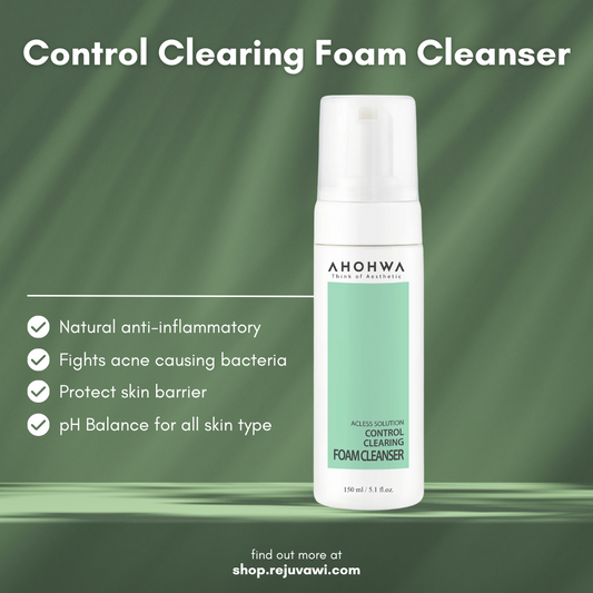 Control Clearing Foam Cleanser