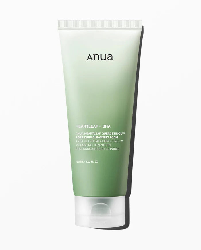 Anua- Heartleaf Quercetinol Pore Deep Cleansing Foam